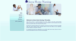 Desktop Screenshot of jeevahomenursing.com